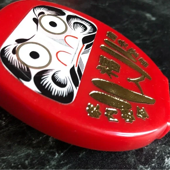 Set of Mini Daruma Doll & Bottle Opener with Refrigerator Magnet - Picture 3 of 16
